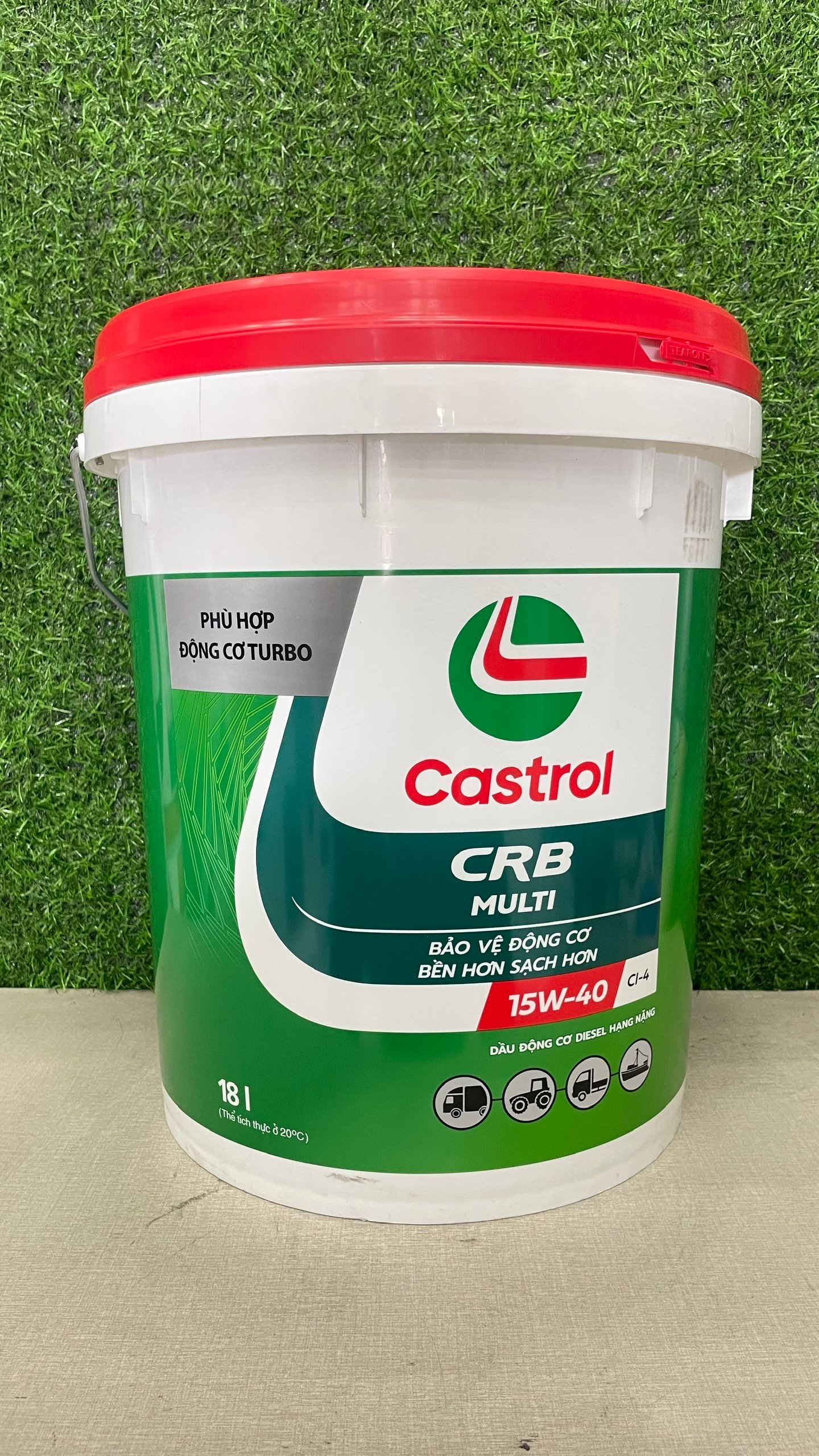 Dầu động cơ Castrol CRB Multi 15W-40 API CI-4